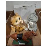 FOURSTARDAYS HORSES, CAT FIGURINES