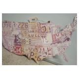 LICENSE PLATE MAP 26IN