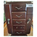 JEWELRY BOX AND CONTENTS