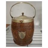 OAK SUGAR BUCKET 6IN
