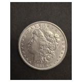 1884 MORGAN SILVER DOLLAR