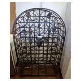 METAL 2 DOOR WINE RACK