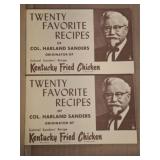 KFC RECIPES SOUVEN. PAMPLETS