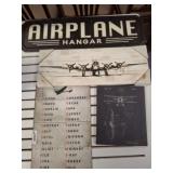 GROUP OF AIRPLANE SIGNS