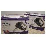2 PC RIVAL HAND MIXER