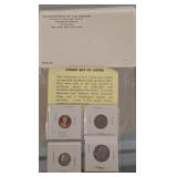 1972 P AND D MINT SET, PROOF COINS