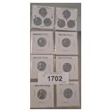 12 STEEL WAR PENNIES