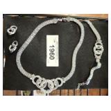 NECKLACE , BRACELET AND EARRINGS