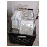 2 CRATES OF GLASS BLOCKS