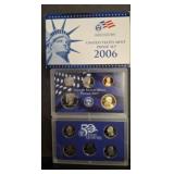 2006 MINT PROOF SET WITH QUARTERS