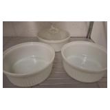 GROUP PYREX BAKEWARE, 1 LID