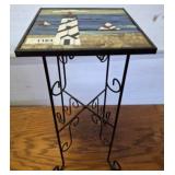 STAINED GLASS LIGHTHOUSE