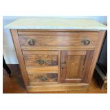 MARBLE TOP WASH STAND