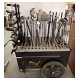 HENRY GRIFFITTS FITTERS CART W/ ASSORTED