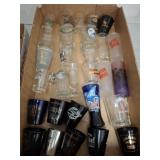 BOX OF SHOT GLASSES