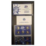 2000 MINT PROOF SET WITH QUARTERS