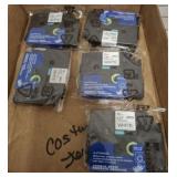 GROUP OF WHITE TYPEWRITER? RIBBONS