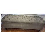 UPHOLSTERD OTTMAN WITH STORAGE