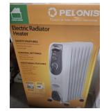 PELONIS RADIATOR STYLE HEATER IN BOX