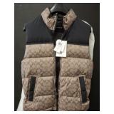 DESIGNER DOWN VEST  SIZE SMALL WITH TAGS