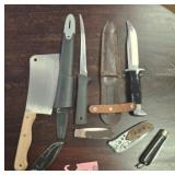 CLEAVER, KNIVES, MISC