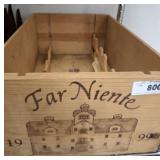 FAR NIENTE WINE BOX 18IN