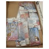 TRAY OF ASSORTED FROZEN COSTUME JEWELRY