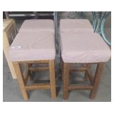4 BAR STOOLS