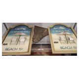 BEACH WALL DCOR AND SCONCE