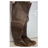 STEEL SHANK HIP WADERS SIZE 12
