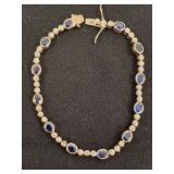 TENNIS BRACELET MARKED 925