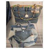 VINTAGE JEAN HAND BAGS
