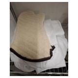 CURTAINS AND OVEN GLOVES