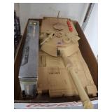US MILITARY TANK TOY AND ARMY