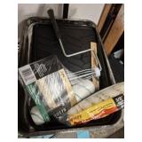 PAINTERS TRAY AND MISC