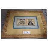 FRAMED PEARL BRAND LABEL