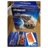POLAROID CAMERA, NIB, FILM