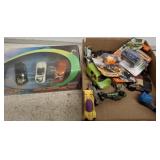 ASSORTED HOT WHEELS AND MATCHBOX DIE CAST CARS