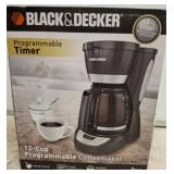 BLACK AND DECKER 12 CUP COFFEE MAKER