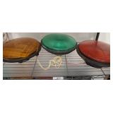 RED YELLOW AND GREEN LIGHT INSERTS