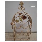 WIRE METAL WINE RACK 24IN