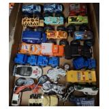 ASSORTED DIE CAST CARS AND TOYS