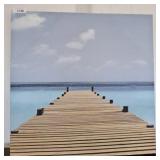 BOARWALK PRINT ON CANVAS