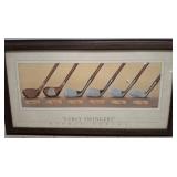 EARLY SWINGERS GOLF WALL DCOR 28IN