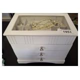 JEWELRY BOX AND CONTENTS