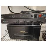 DENON POWER AMP, SPEAKER DIST. SYSTEM, POWER