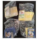 POKEMON GAME CARDS SORTED