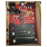 HEART THEMED COSTUME JEWELRY
