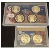 2009 PRESIDENTIAL DOLLAR SET, JOHN ADAMS SET