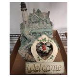 LIGHT HOUSE TABLE TOP FOUNTAIN